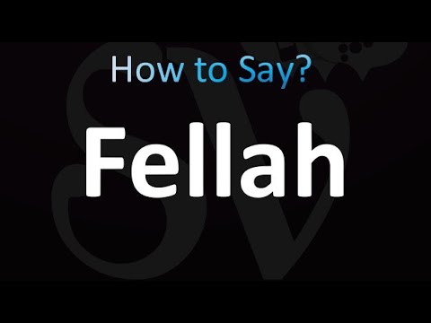 How to Pronounce Fellah (correctly!)