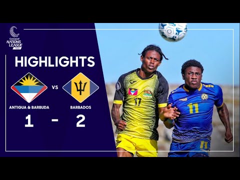 Concacaf Nations League 2023 Antigua and Barbuda v...