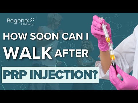 How Soon Can I Walk After PRP Injection? Recovery Tips | Regenexx Pittsburgh