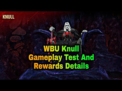 WBU Knull Gameplay Test and Rewards Details - Marvel Future Fight