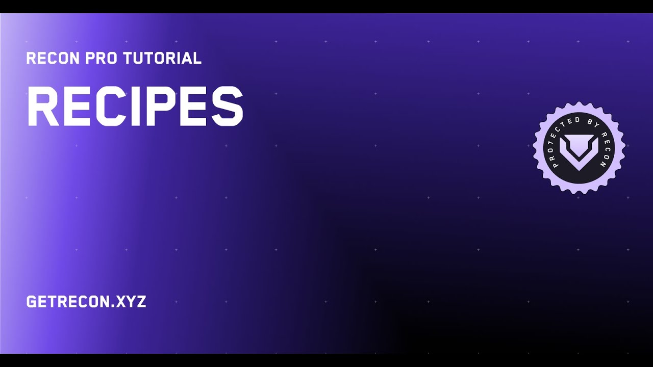Recipes