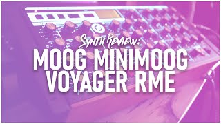 Video thumbnail for SYNTH REVIEW: Moog Minimoog Voyager RME by Pulsar Glitch