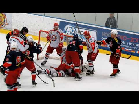 Jakub Čížek, Michal Silný, Milan Dančišin, Vojtěch Krcho (HC David Servis ČB) 2018-19)