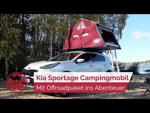 Kia Sportage Campingmobil: Mit Dachzelt ins Abenteuer - World in Motion | Welt der Wunder