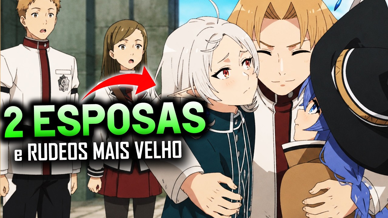 RUDEOS CURTINDO TER 2 ESPOSAS no Novo Trailer de Mushoku Tensei 3