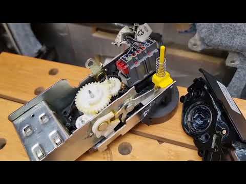 Ford transit connect rear door lock actuator removal and repair, central locking fix
