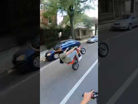 76v Razor MX500 wheelies! #surron #razor