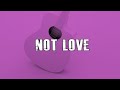 [FREE] The Kid LAROI Type Beat 2021 "Not Love" (Acoustic Guitar / Emo Rap Instrumental)