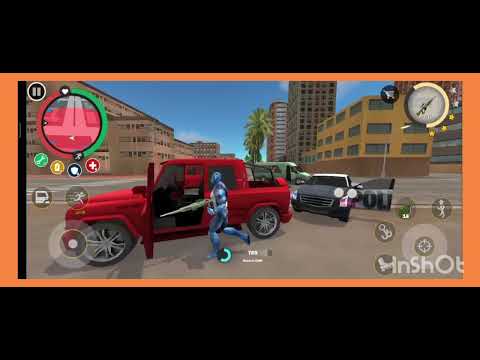 in rope hero destroy helicopter and police car 🚨🚓 | #viral #ropehero #viralvideo