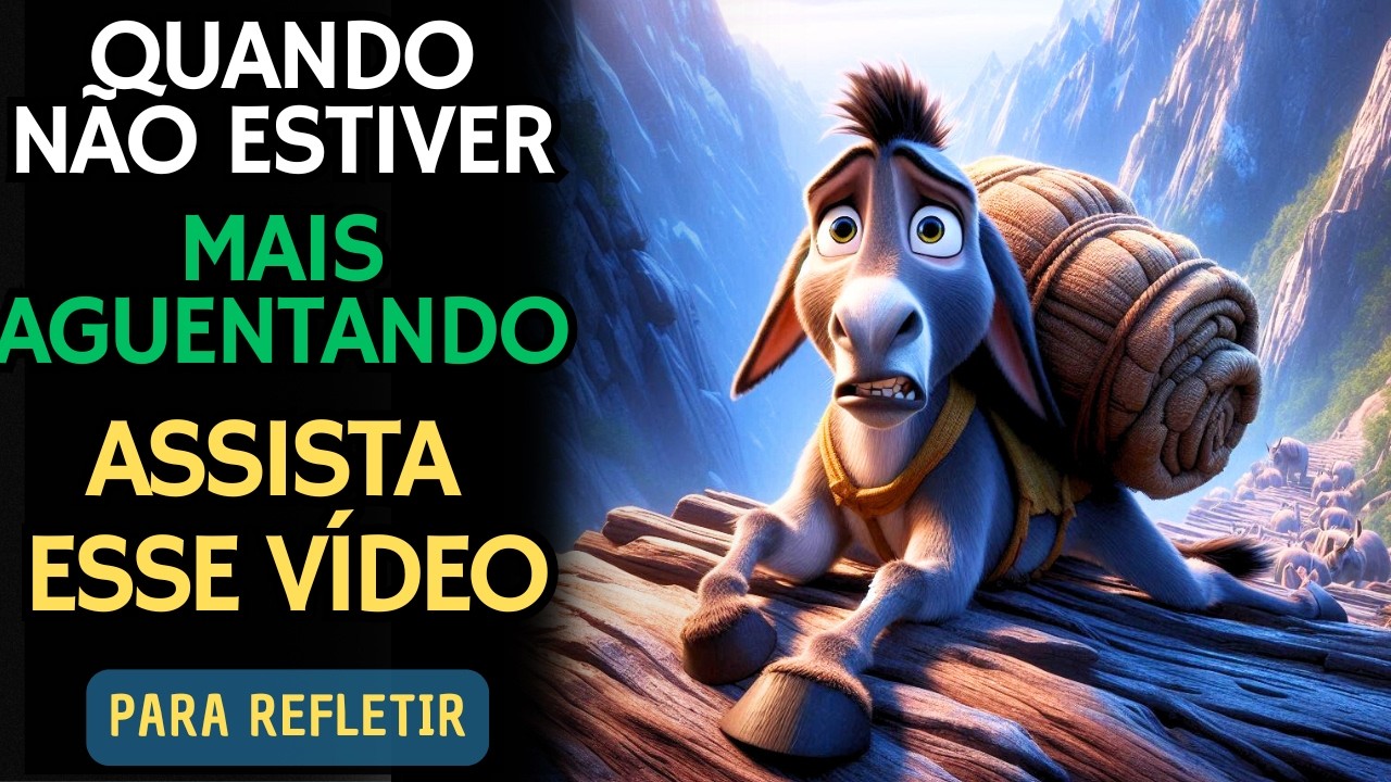 Um Burro, uma Montanha e a Fé: A História que Vai Mudar Sua Vida