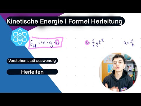 Kinetische Energie| Formel Herleitung| Mithilfe von Epot