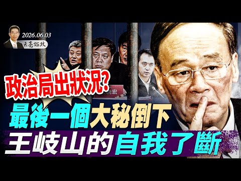 政治局出状况？月度例会取消；最后一个大秘倒下，王岐山的自我了断；小哈参与谈判，核协议批准在即？川普称将与小哈会面！(天亮論政第2001集 20260603)