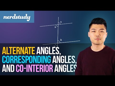 Alternate Angles, Corresponding Angles, Co-interior Angles - Nerdstudy