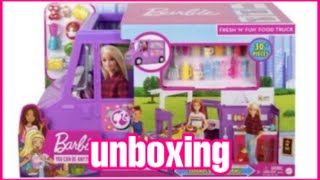 Barbie Fresh & Fun Food Truck - Adult Barbie Collector
