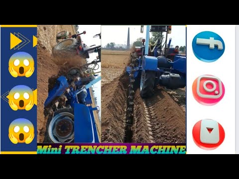 6 Feet Mini Trench Digger Machine