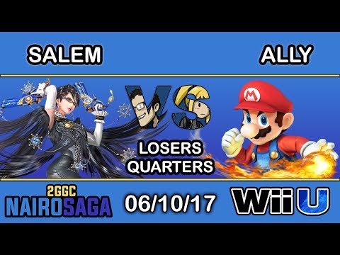 2GGC: Nairo Saga - MVG | Salem (Bayonetta) Vs. C9 | Ally (Mario) - Losers Quarters