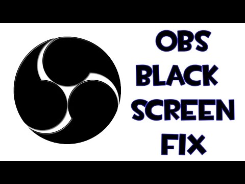 How to Fix Black Screen on OBS Studio 0.14.2 on windows 10!
