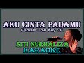 Aku Cinta Padamu (Karaoke) Siti Nurhaliza Nada Wanita/Cewek Female  Low Key E Betapa kucinta padamu
