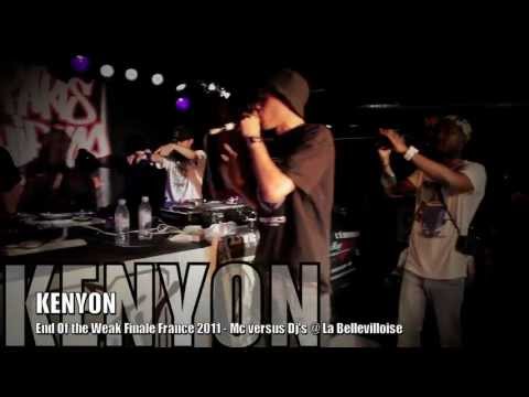 KENYON, Mc versus Dj's D'ANTHOLOGIE @ Finale Nationale EOW France 2011