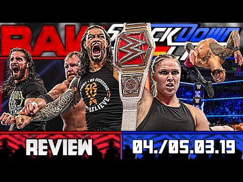 WWE RAW vs. SmackDown Review - MARTIN GUERRERO - 04./05.03.19 (Wrestling Podcast Deutsch)