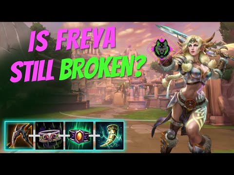 Freya ADC Build Is High Risk High Reward! | Smite | Season 8