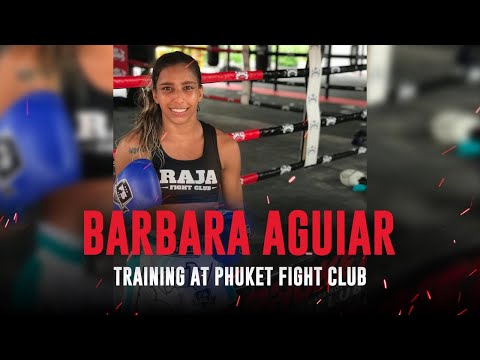 Bárbara Aguiar Training For Fight Against Petchjeeja at Thai Fight: Begins | Muay Thai Training