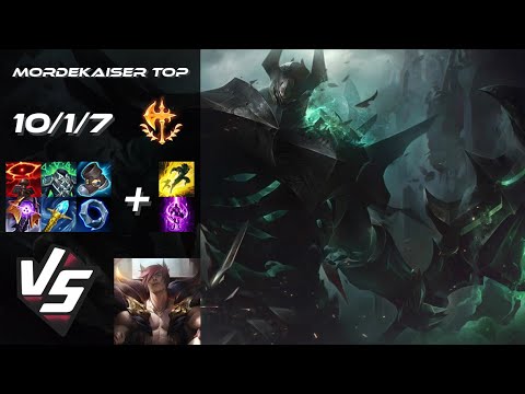 TOP Mordekaiser vs Sett - EU Master Patch 14.19