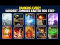 Ranking EVERY Hardest Zombies Easter Egg Step