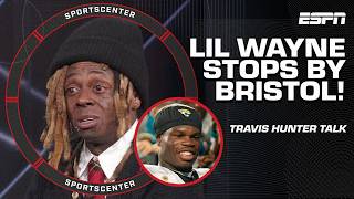 Lil Wayne joins SportsCenter! 🎤 He is CONFIDENT in friend Travis Hunter SUCCEEDING in Jacksonville 🔥