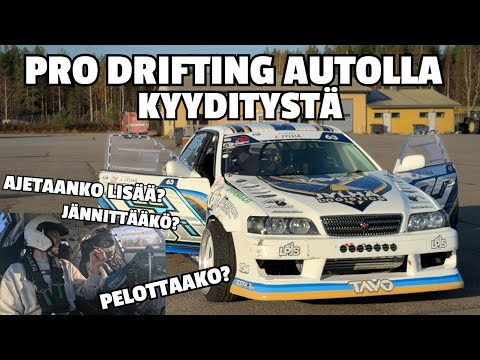 PRO DRIFTING AUTOLLA KYYDITYSTÄ - NAUTINTOA VAI PELKOA?
