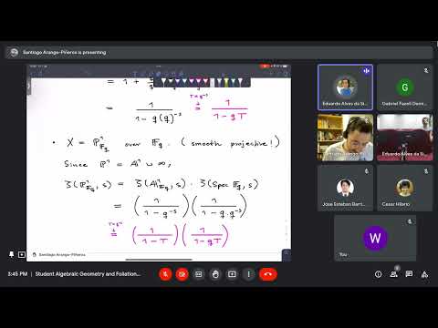 Santiago Arango Piñeros - Zeta Functions and the Weil Conjectures