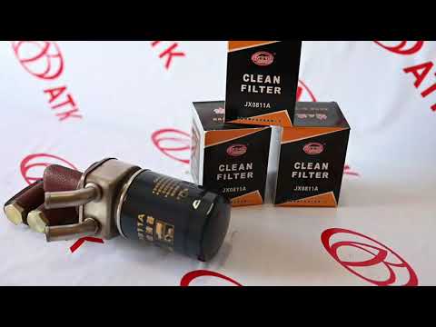 Крепление масляного фильтра в комплекте с масляным фильтром  JX 0811A. Запчасти для погрузчиков.