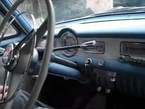 1954 Dodge Coronet in snow