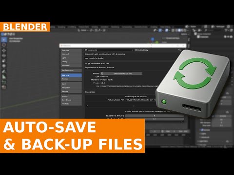 Auto Save, Backup Versions, Save Incremental: Don’t Lose Your Projects in Blender 4.5 | Tutorial