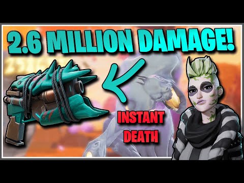 The PRIMAL PISTOL hits 2.6 MILLION DAMAGE in Fortnite Save The World!