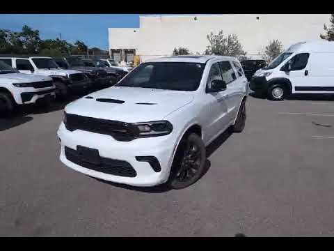2021 Dodge Durango GT AWD in White Knuckle for sale at Kitchener Chrysler Dodge Jeep Ram in Kitchener, ON