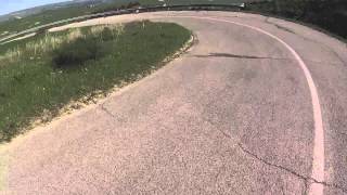 preview picture of video 'Hypermotard 1100 Aprilia RS 125 SS96 On Board GoPro'