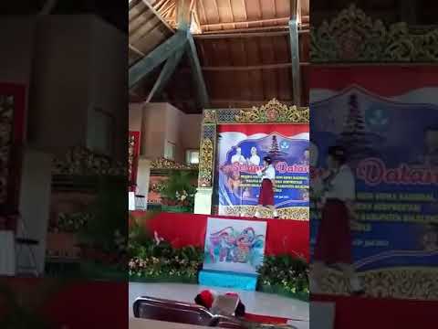 Ibu Ambu Suarga"Wisty Parwati" Juara 1 Lomba FLS2N 2019 tingkat.kabupaten Buleleng - Bali