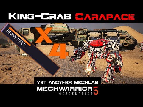 MW5: King Crab-CAR, 4-X Heavy Rifle Tier 5