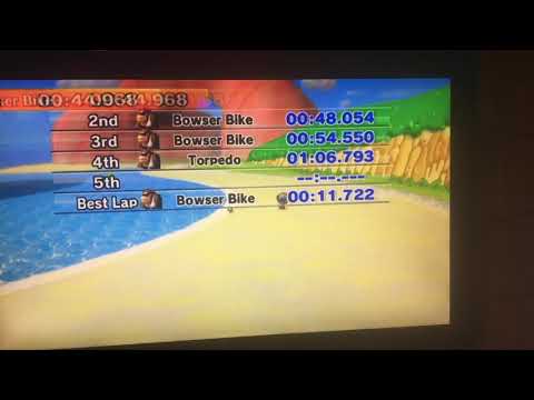 [MKW 200cc] GCN Peach Beach (Glitch) - 44.968