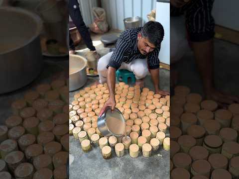Art of Making Traditional Kulfi😍 #indianstreetfood #shortvideo #nashik #kulfi #icecream #art #viral