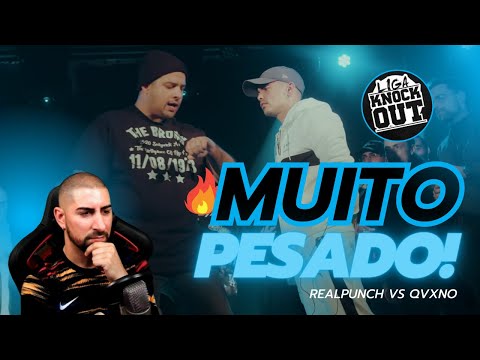 Possessivo reage a REALPUNCH x QVXNO - LIGA KNOCKOUT | BARRAS INVICTAS