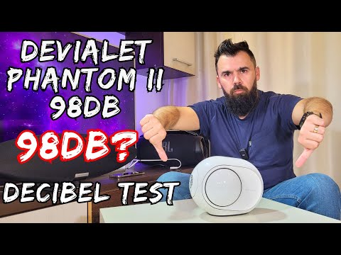 How Loud is Devialet Phantom II 98dB at 1,5m? DECIBEL TEST