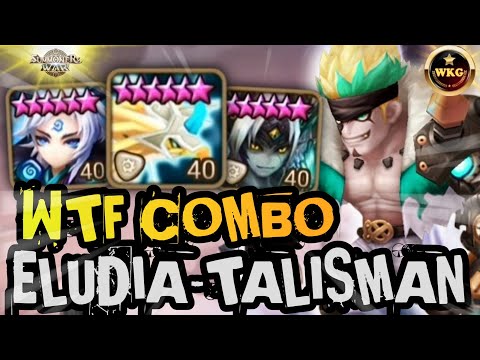 GUARDIAN CLEAVE TEAM with ELUDIA-TALISMAN IN RTA SUMMONERS WAR