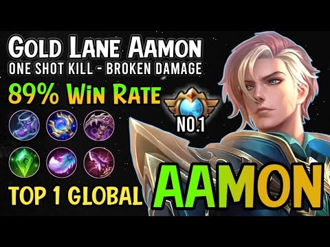 Supreme No.1 Aamon!! [ Top 1 Global Aamon Gameplay Build 2022 ] Mobile Legends