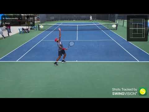2022 ITA National Fall Championships (Round of 16) - Basavareddy (Stanford) vs. Bass (Baylor)