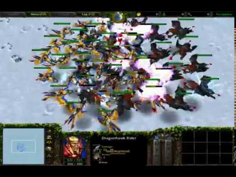 (Comment Request) 33 Dragonhawk Riders vs 20 Destroyer (100 Food) Fully Upgrade 1080p