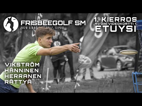 FRISBEEGOLF SM 2020 - 1. kierros avoimen luokan 2. videokortti ETUYSI