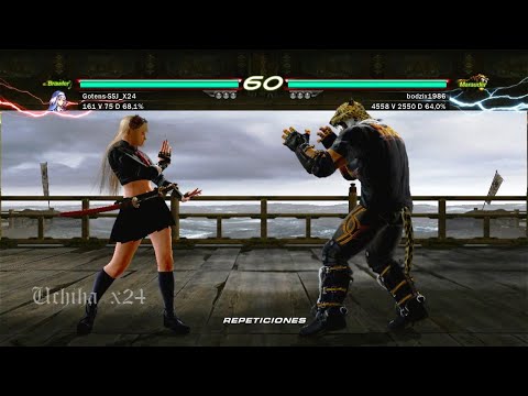 L7 19 Lili Rochefort Vs King - Tekken 6 ( Uchiha x24 ) Gameplay Online PS3 =
