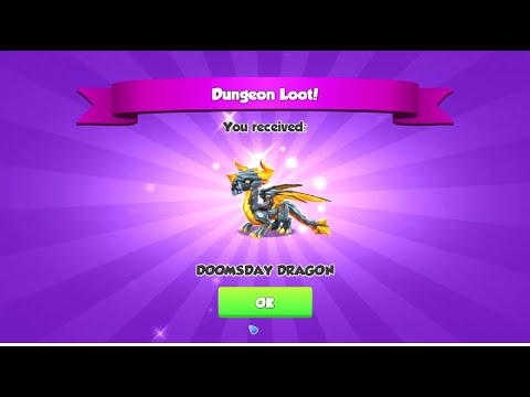 Got my second Doomsday Dragon-Dragon Mania legends | 100 percent True blue Castle event | DML
